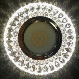 Встраиваемый точечный светильник с светодиодной подсветкой Feron CD906 купить
